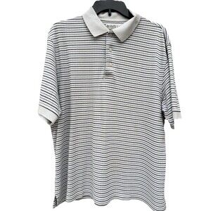Grand Slam Polo Shirt, stripes, Short Sleeves Golf Athletic Men L